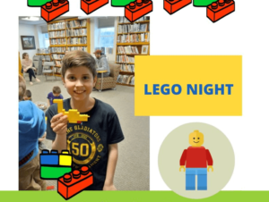 Lego night at Cary Memorial Library.