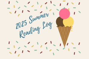 summer reading log poster