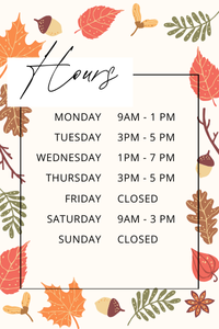 fall hours
